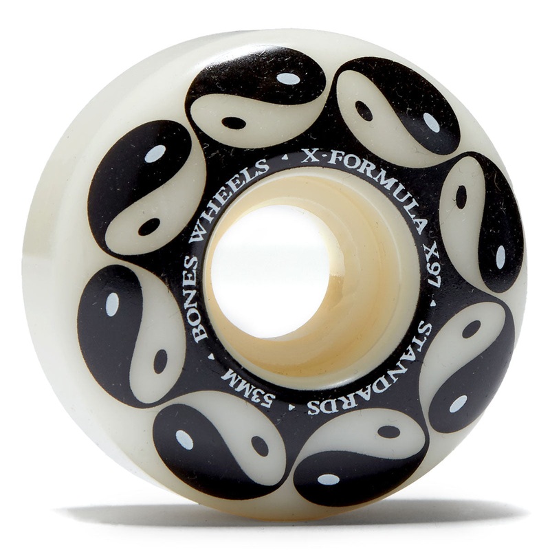 Bones X Formula Yin Yang 97a V1 Standard Skateboard Wheels – 53mm