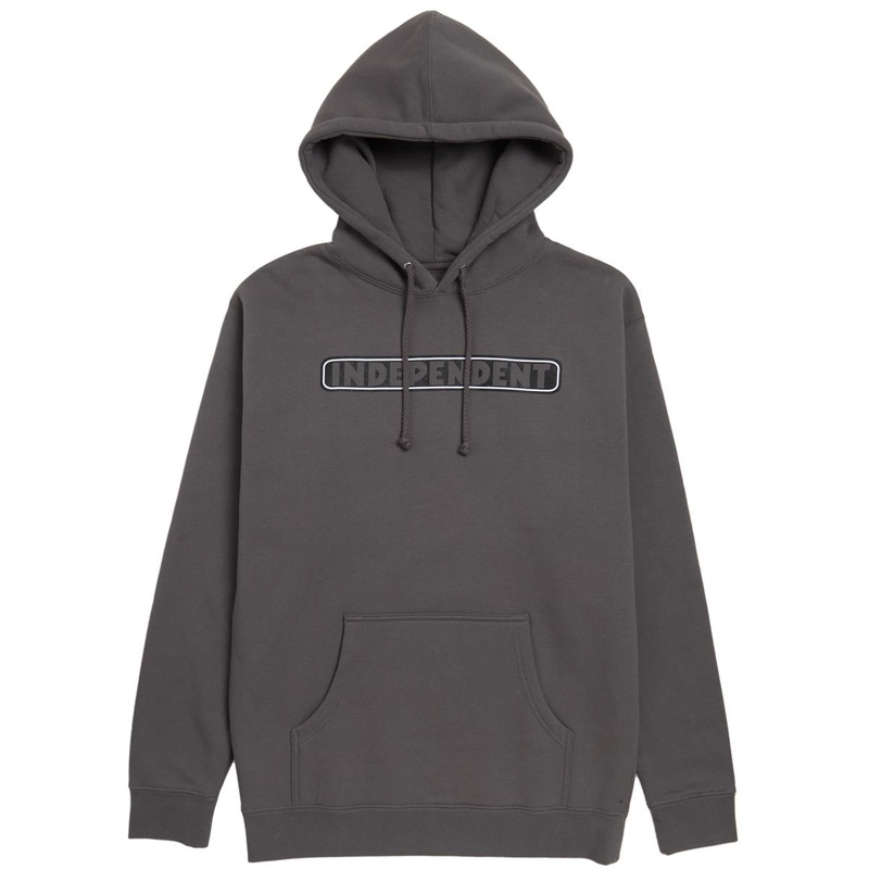 Independent Bar Logo Hoodie – Charcoal