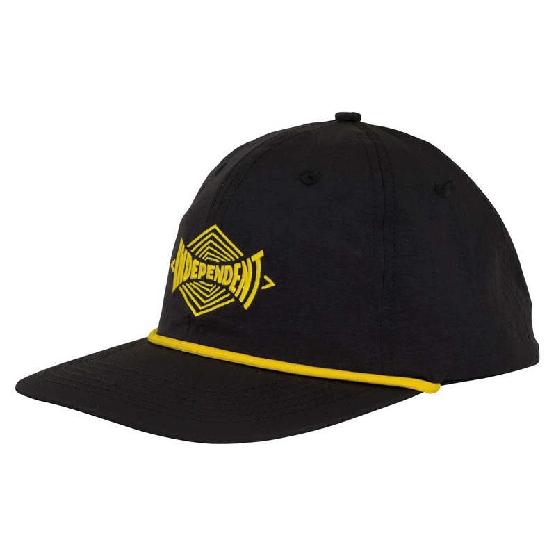 Independent Vertigo Span Snapback Hat – Black