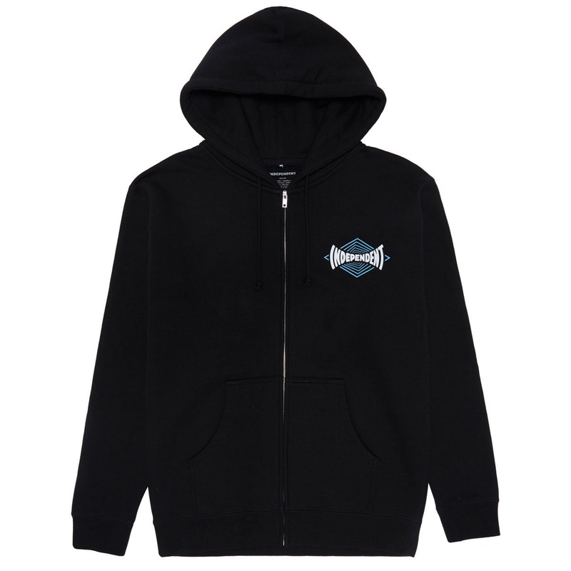 Independent Vertigo Span Zip Hoodie – Black