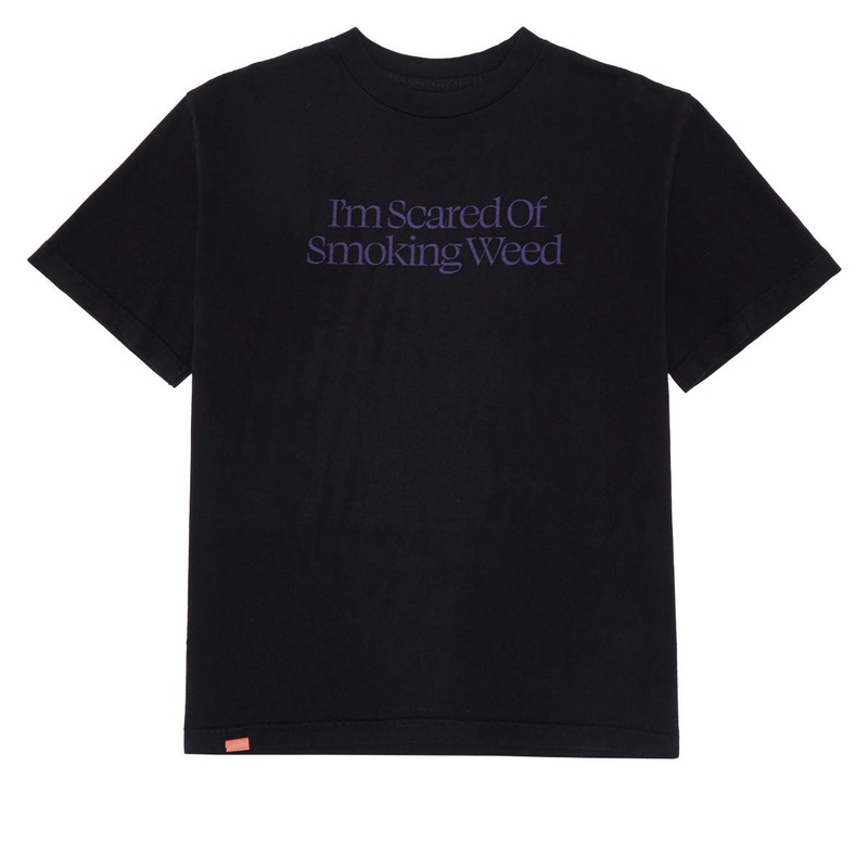 Jacuzzi Unlimited Scared Weed T-Shirt – Black/Purple