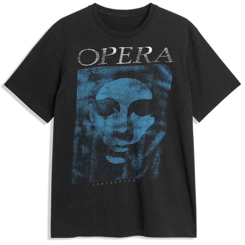 Opera Mask Vintage T-Shirt – Black