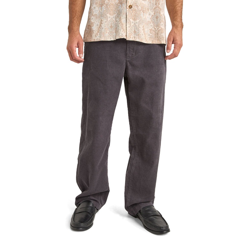 Rhythm Cord Trouser Pants – Charcoal