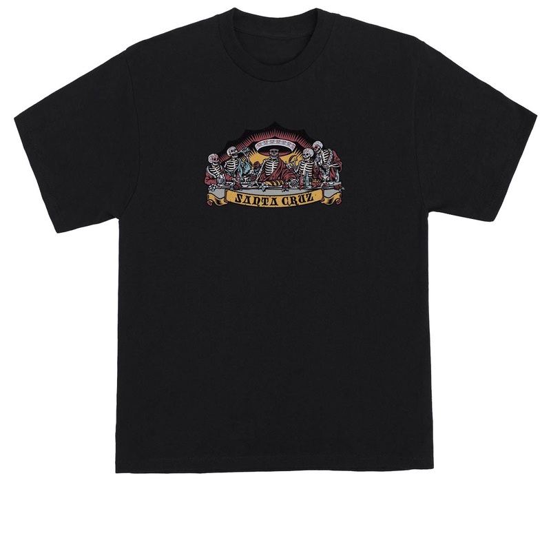 Santa Cruz Guzman Dead Diners Front T-Shirt – Black