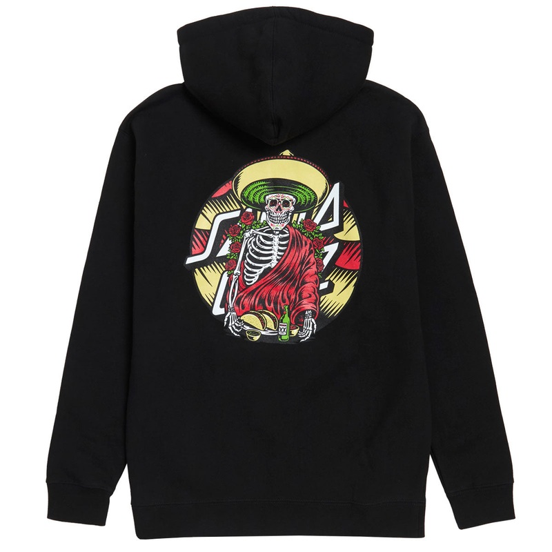 Santa Cruz Guzman Dining Dot Hoodie – Black