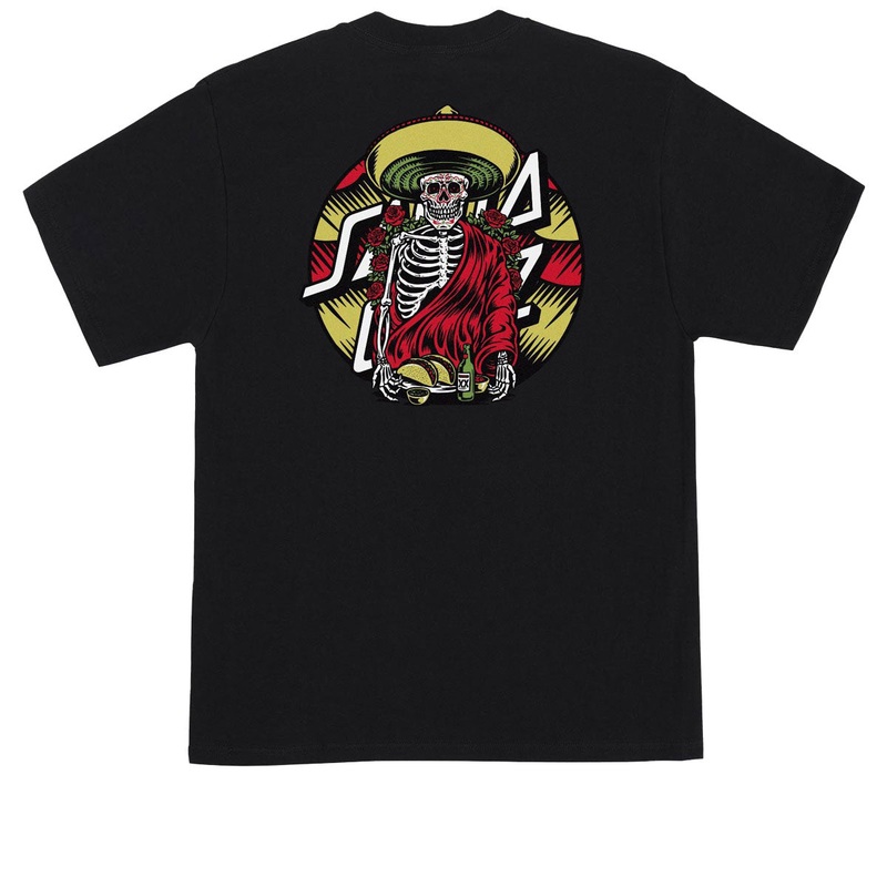 Santa Cruz Guzman Dining Dot T-Shirt – Black