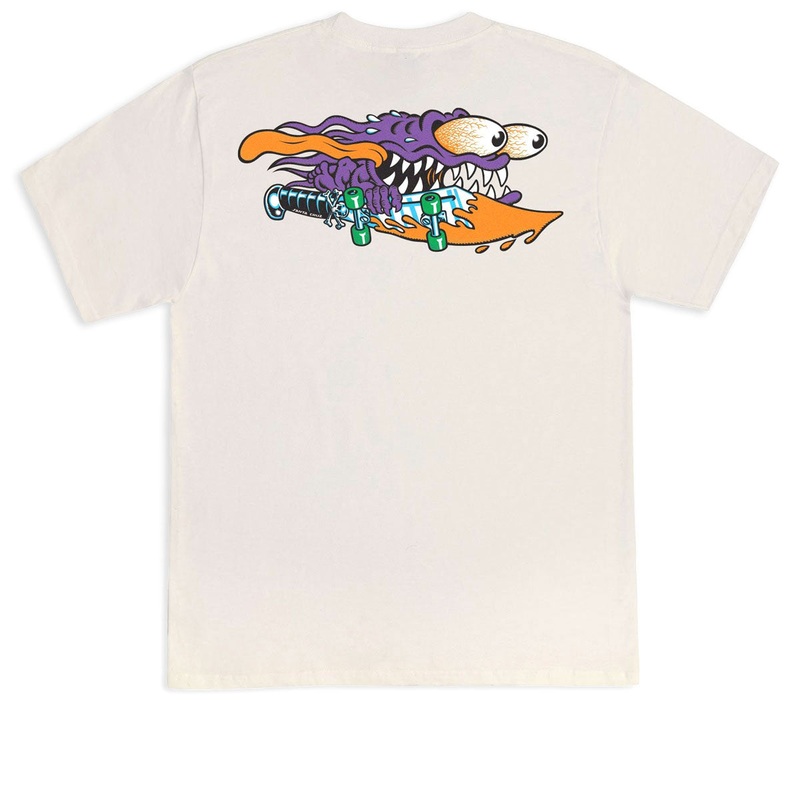 Santa Cruz Meek Slasher T-Shirt – Natural/Purple