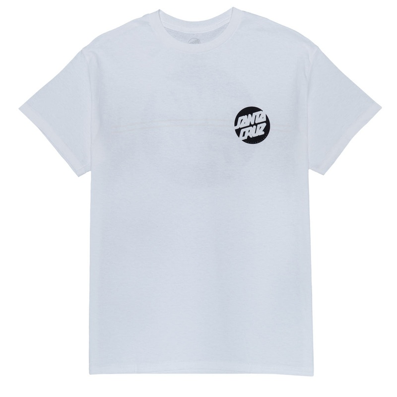 Santa Cruz Other Dot T-Shirt – White/UV Red