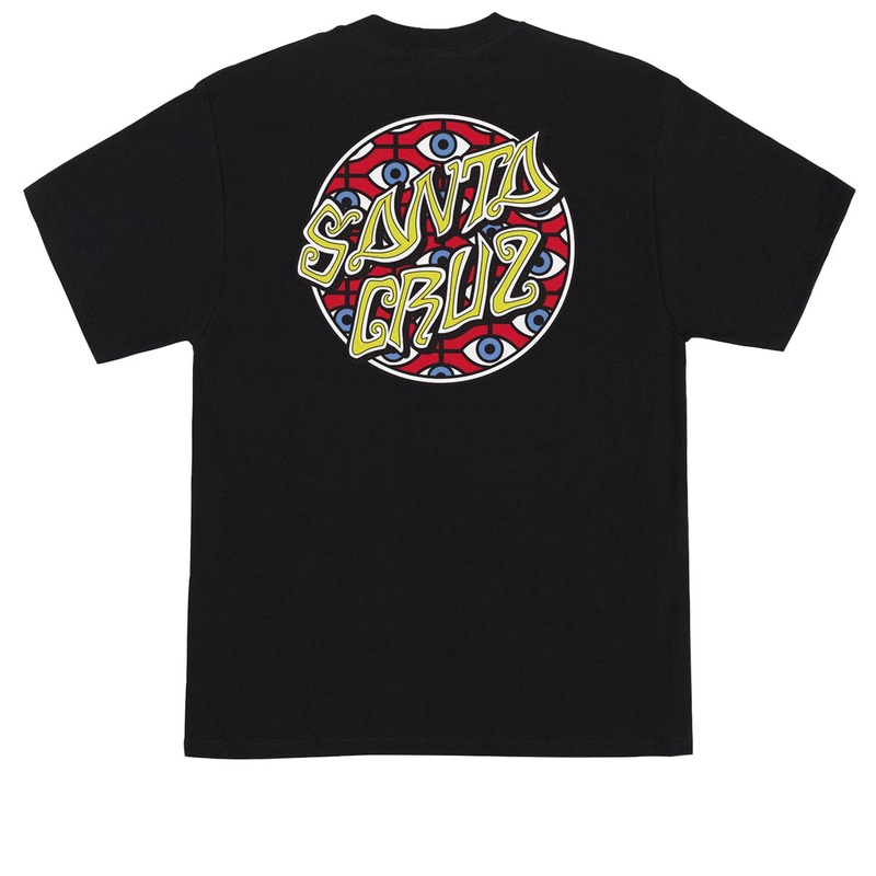 Santa Cruz Salba Eyes Dot T-Shirt – Black