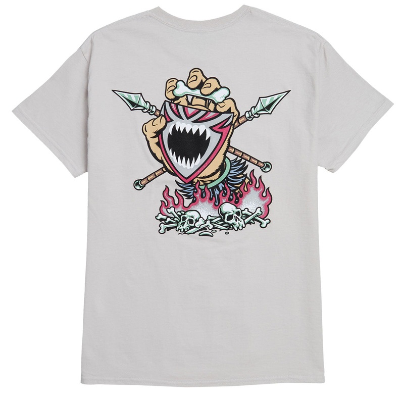 Santa Cruz Salba Screaming Witch Doctor T-Shirt – Ice Grey