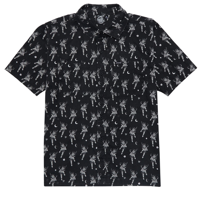 Santa Cruz Salba Witch Doctor Work Shirt – Black