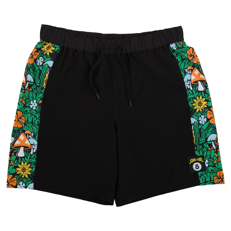 Santa Cruz Winkowski 8Baller Panel Boardshorts – Black