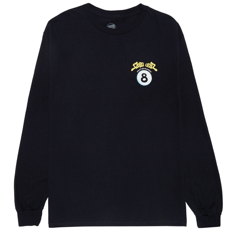Santa Cruz Winkowski Ocho Long Sleeve T-Shirt – Black