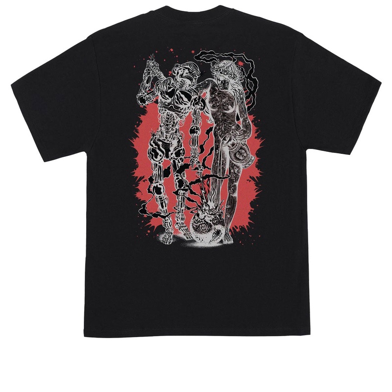 Santa Cruz Wooten Duo Inverse T-Shirt – Black