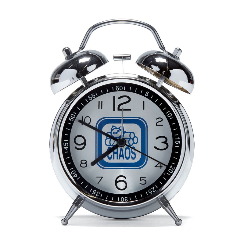 411 Chaos Alarm Clock – Black