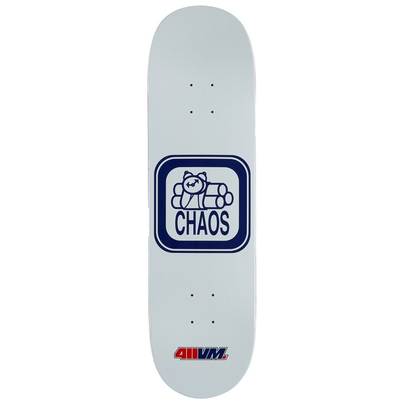 411 Chaos EX7 Skateboard Deck – 8.50