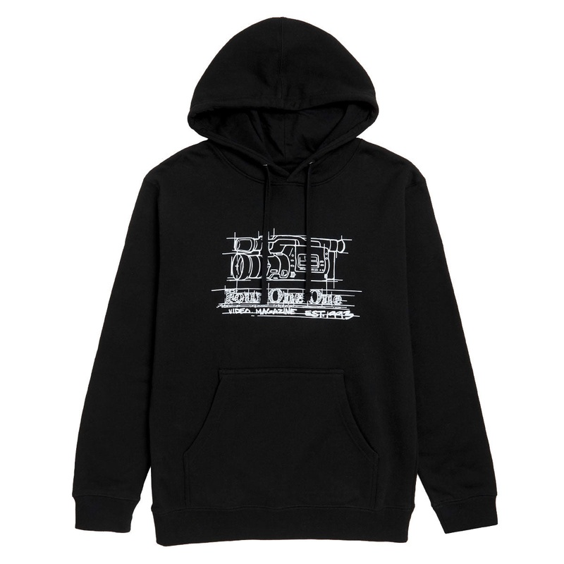 411 Icons Hoodie – Black