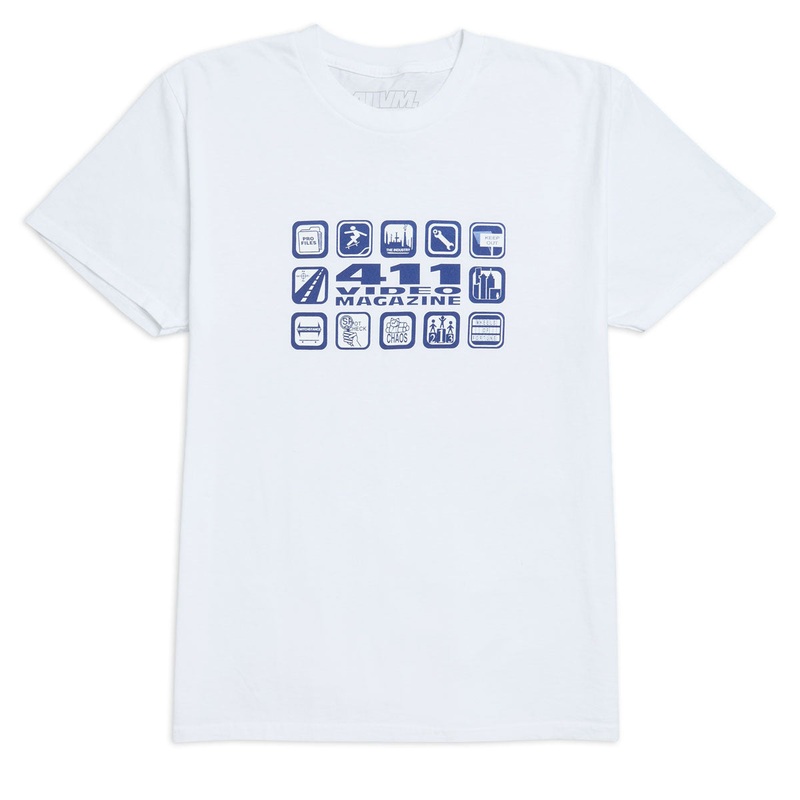 411 Icons T-Shirt – White