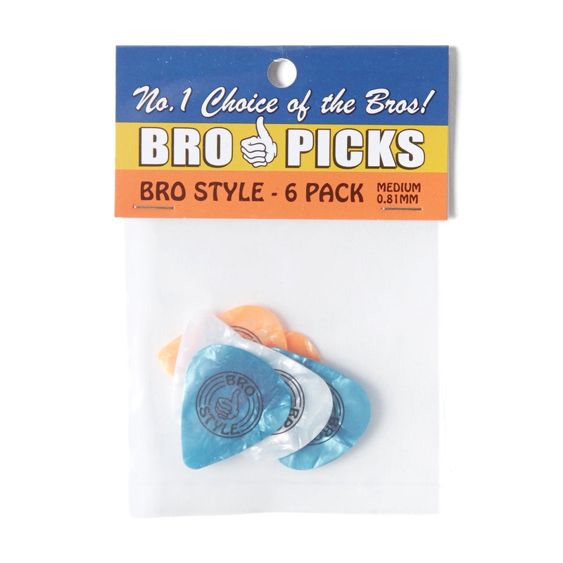 Bro Style Bro Guitar Pick – Multi