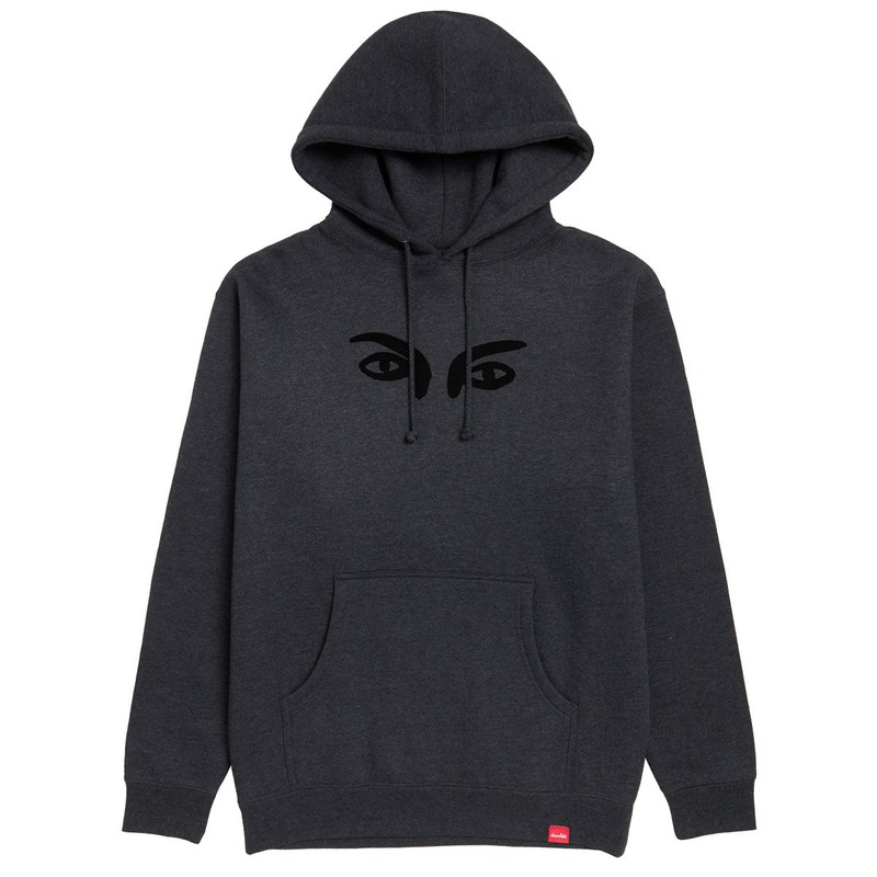 Chocolate Drip Eyes Pullover Hoodie – Charcoal Heather