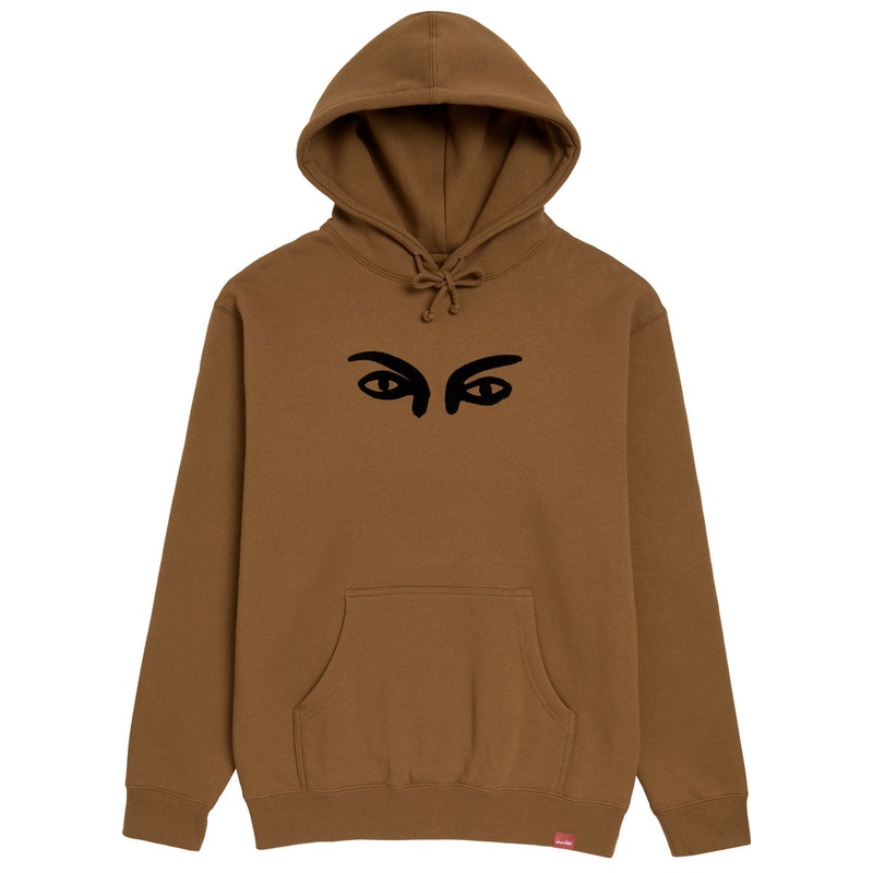 Chocolate Drip Eyes Pullover Hoodie – Saddle