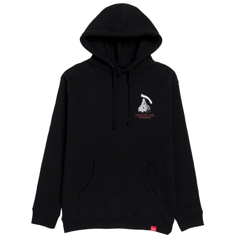 Chocolate Kiss Pullover Hoodie – Black