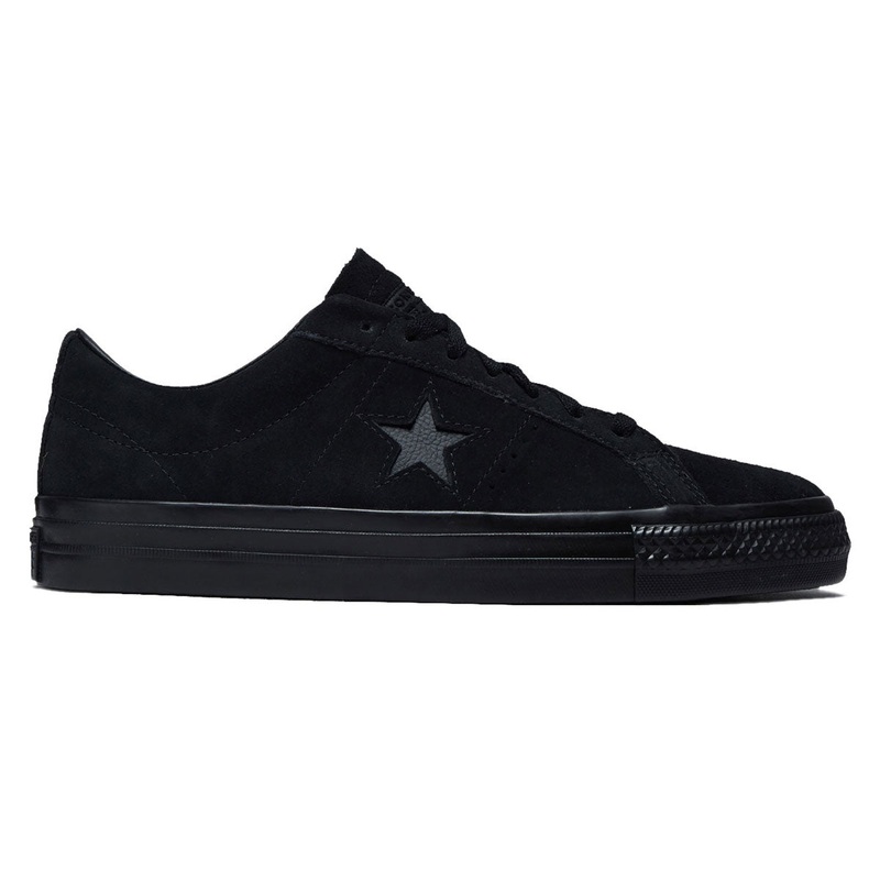 Converse One Star Pro Shoes – Black/Black/Black