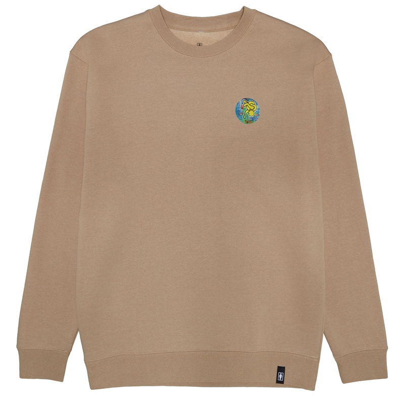Girl Lance Crewneck Sweatshirt – Sand