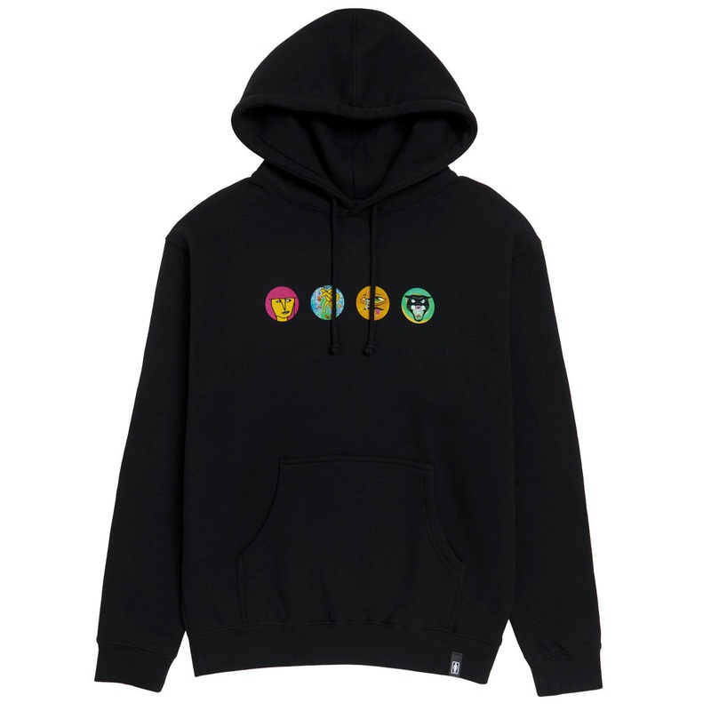 Girl Legend Heads Hoodie – Black