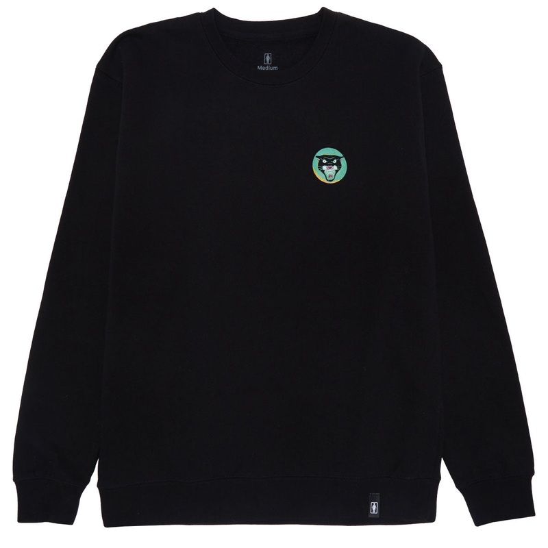 Girl Natas Crewneck Sweatshirt – Black