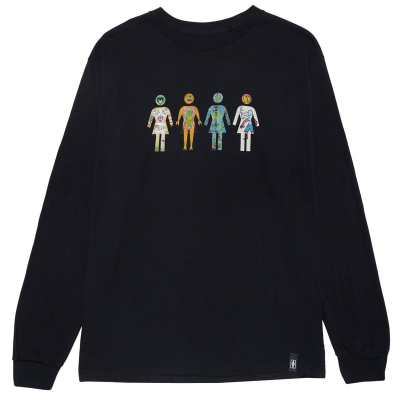 Girl Squad Long Sleeve T-Shirt – Black