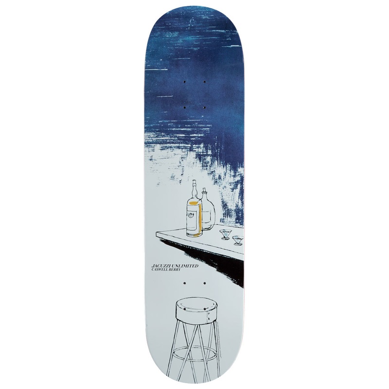 Jacuzzi Unlimited Caswell Berry Advise EX7 Skateboard Deck – 8.25