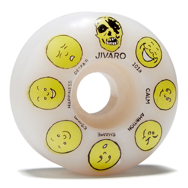Jivaro Cashd 101a Skateboard Wheels – 52mm
