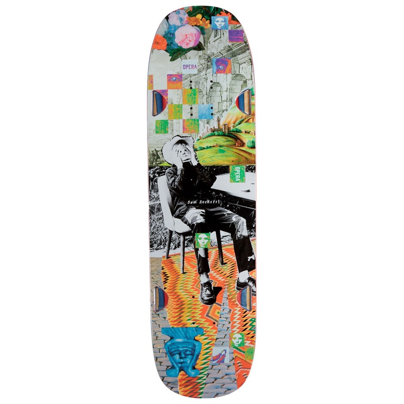 Opera Sam Becket Collage EX7 Skateboard Deck – 8.75