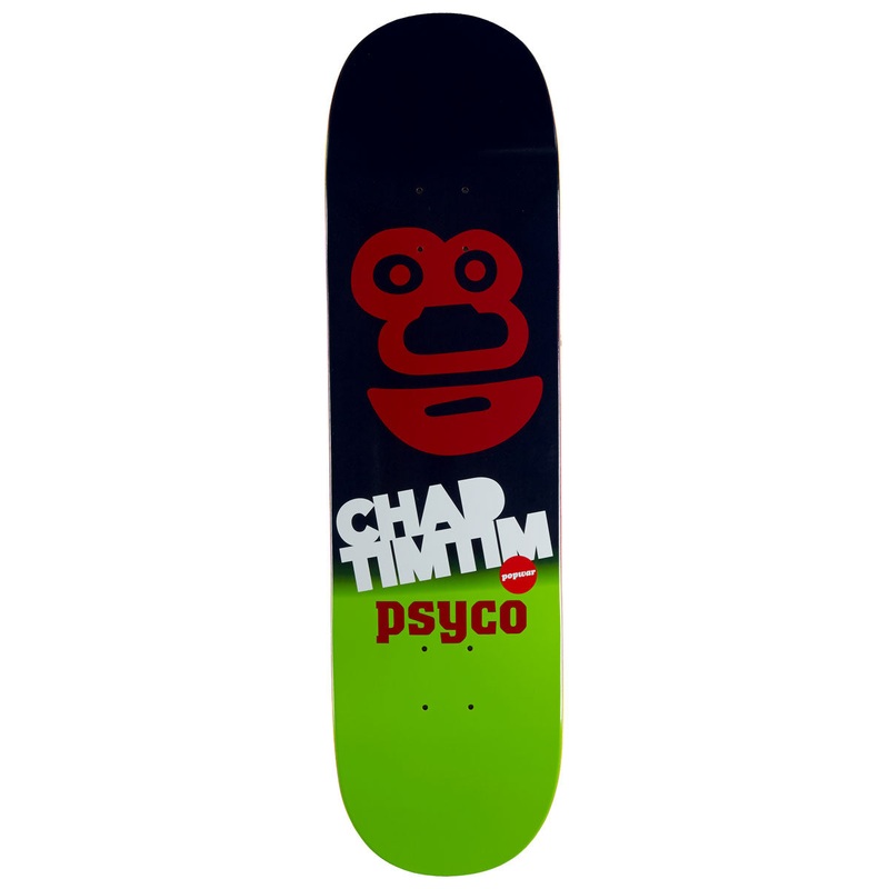 Popwar Chad Tim Tim Psyco Skateboard Deck – 8.50