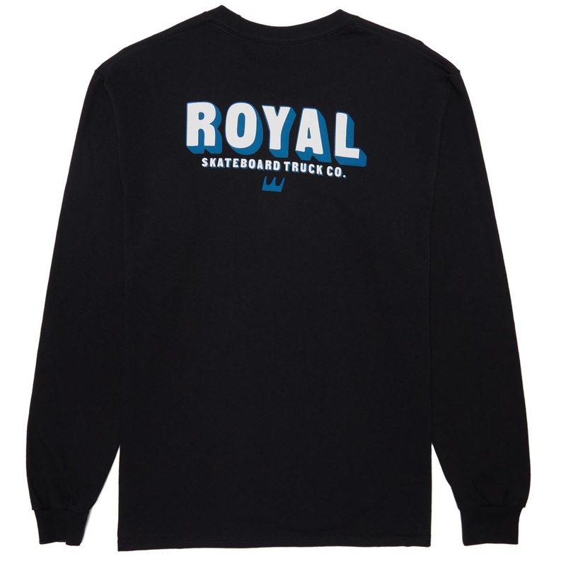 Royal Industrial Long Sleeve T-Shirt – Black