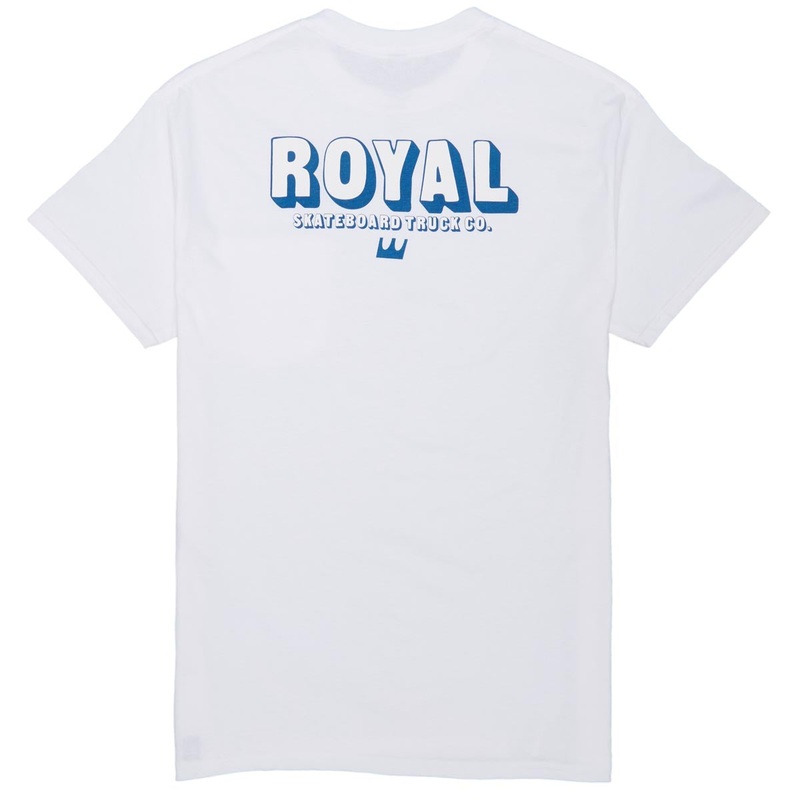 Royal Industrial T-Shirt – White