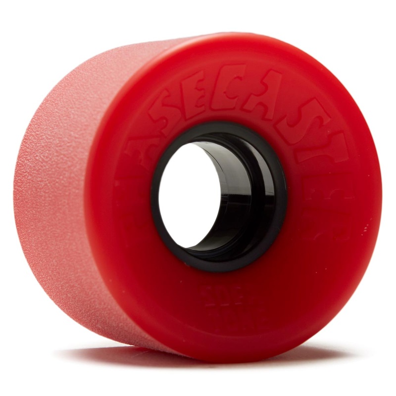 The Heated Wheel Phasecaster Sofa Tone 78a Cruiser Skateboard Wheels – Red – 56mm