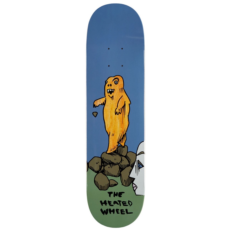 The Heated Wheel Wanderer Kids Skateboard Deck – 7.25
