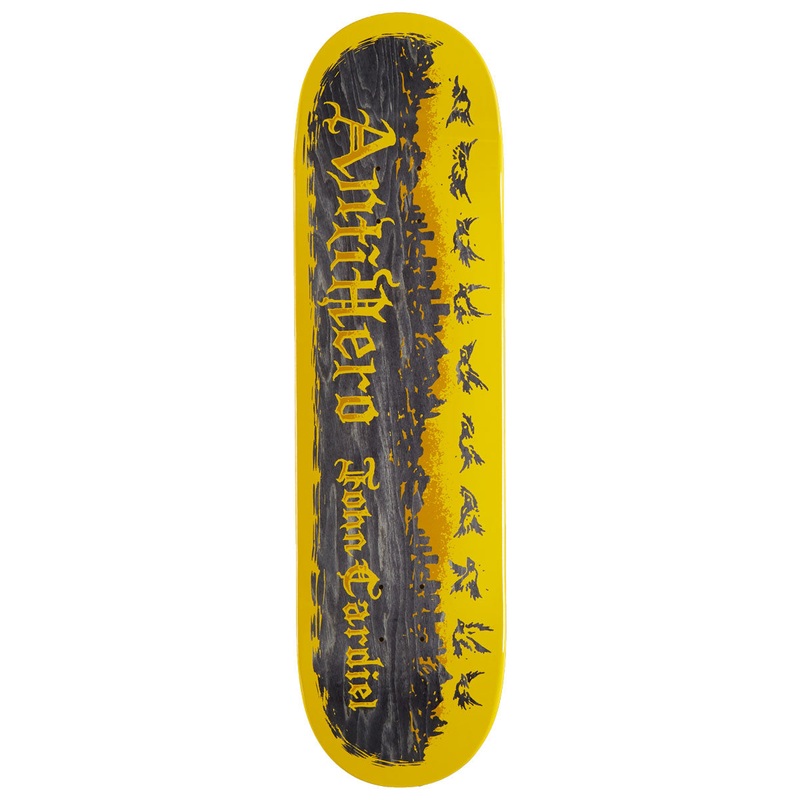 Anti-Hero Cardiel Pigeon Motion Skateboard Deck – 8.38