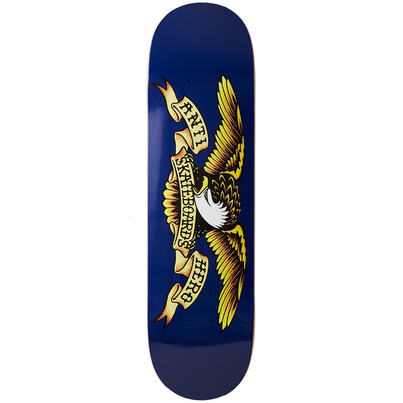 Anti-Hero Classic Eagle Skateboard Deck – Navy – 8.50