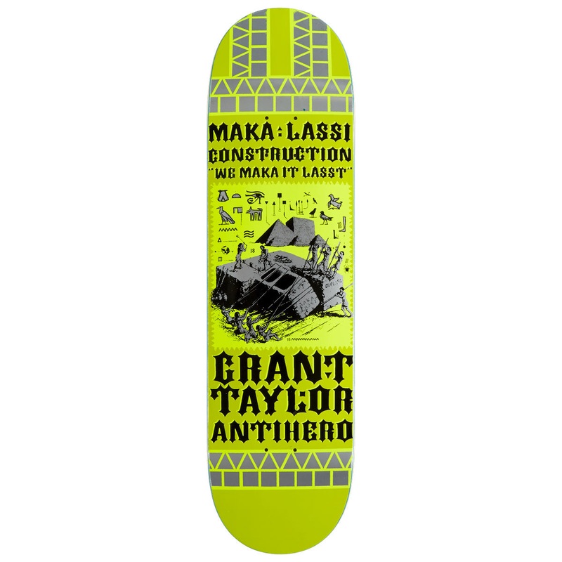 Anti-Hero Grant Makalassi Construction Renovated Skateboard Deck – 8.38