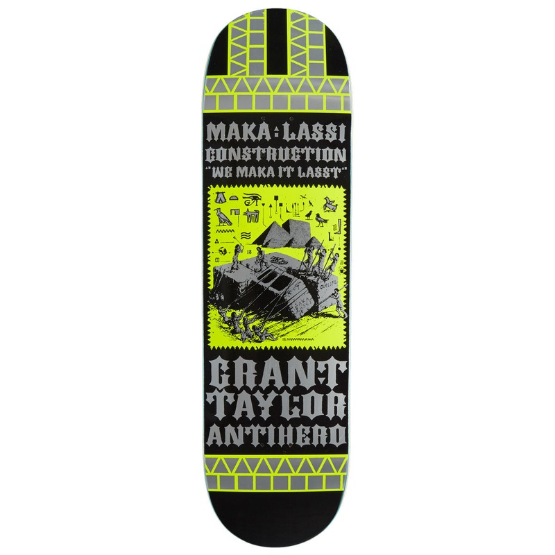 Anti-Hero Grant Makalassi Construction Renovated Skateboard Deck – 8.75