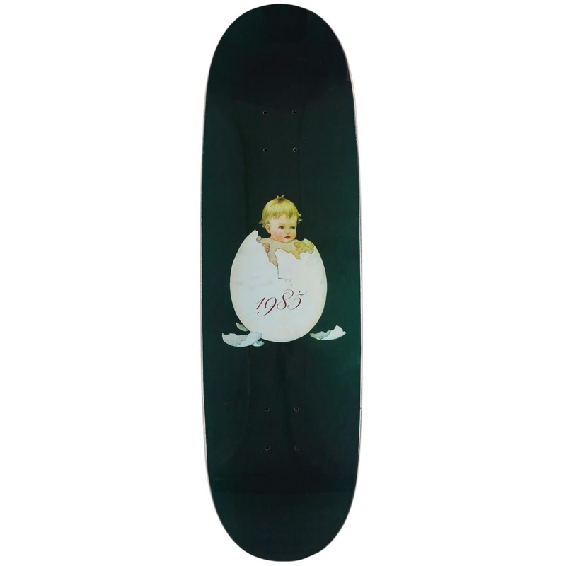 CCS 1985 Egg Shaped Skateboard Deck – Green – 9.00