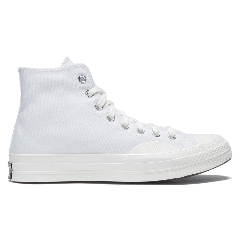 Converse Chuck 70 Hi Textured Shoes – White/Vintage White/Egret