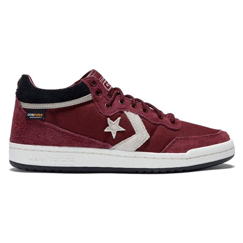 Converse Fastbreak Pro Mid Shoes – Deep Bordeaux/Papyrus/Egret