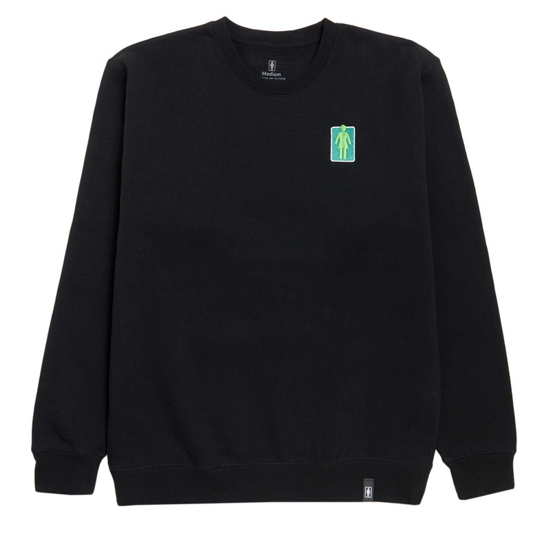 Girl 93 Til Lovers OG Crewneck Sweatshirt – Black