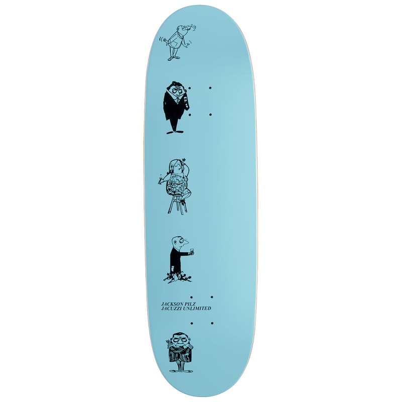 Jacuzzi Unlimited Jackson Pilz Patrons EX7 Skateboard Deck – 9.125