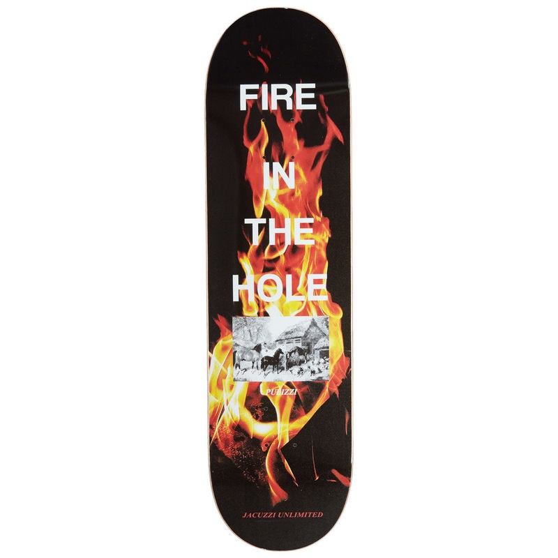 Jacuzzi Unlimited Michael Pulizzi Fire in the Hole EX7 Skateboard Deck – 8.375