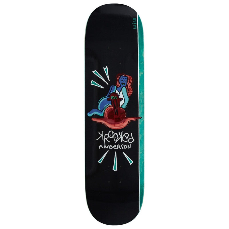 Krooked Manderson Sea Bird Skateboard Deck – 8.38
